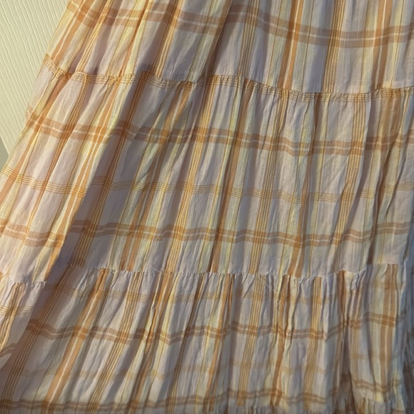 Ulla Johnson Noelle Plaid Midi Dress - Picture 3 of 5